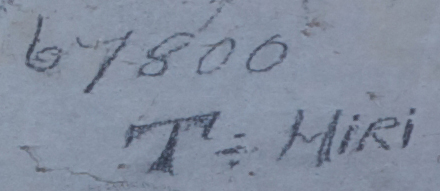 T. Miri 67800