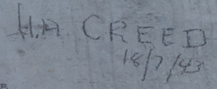 H.A. CREED   18.7.43