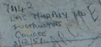 LAC Murphy 71142  3/12/51