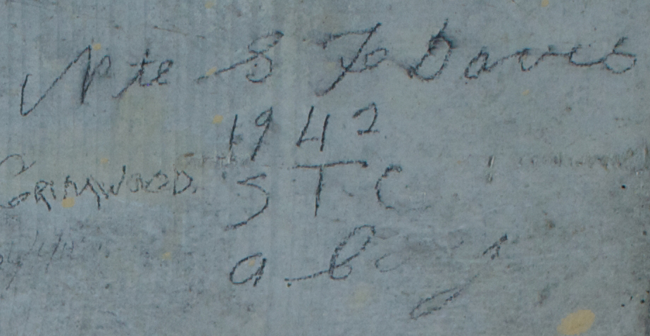 Pte SJ Davis STC a Coy  1942