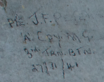 Pte J.F. Peters A' Coy MG. 3rd Trn.Btn.  27/11/41