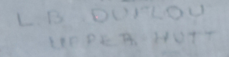 L.B. DU?LOU