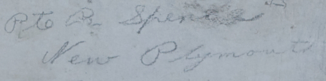 Pte R. Spence 8th Reinf