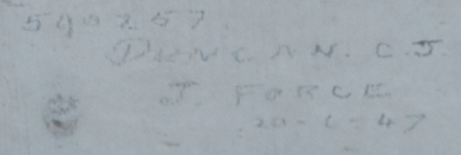 C.J DUNCAN 59?257 J FORCE  20.?.47