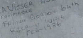 FRANK GORDON 64th RECRUIT WING  Feb 19?6