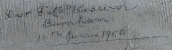 Dvr J.? Keown   15th June 1950