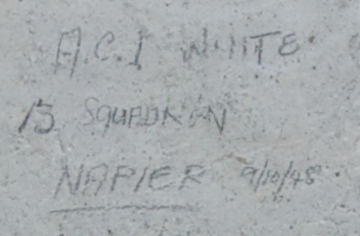 A.C. WHITE 15 SQUADRON  9/10/?8
