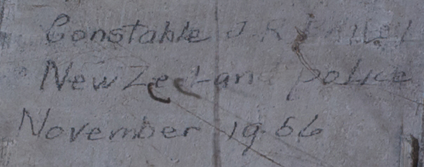 Constable J.R. ALLOY New Zealand Police  November 1956