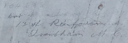 R.T. WASHINGTON 104685 13th Reinforcements