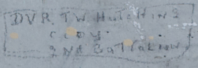 DVR T.W. HUTCHINS C COY, 2nd Battalion