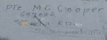 Pte M.G. COOPER 637086