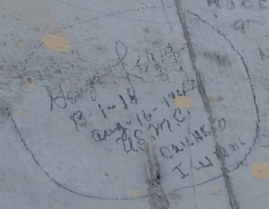 HARRY L???? B-1-18 USMC Aug 16 1942