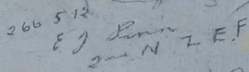 E.g 266512 2nd NZEF 2nd NZEF