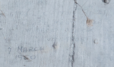 SGT CATTON RNZA 9 COAST REG  .7 March 1950