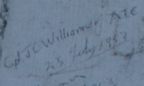 Cpl J.C. Williams ATC  25.July.1957
