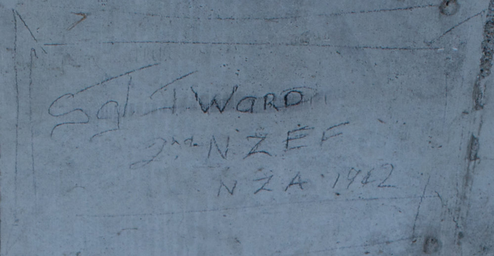 Sgt T. Ward 2nd NZEF NZA 2nd NZEF 1942