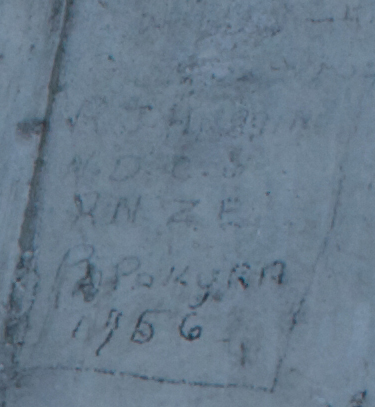 R.J. Huggins N.D.C.S RNZE  1956