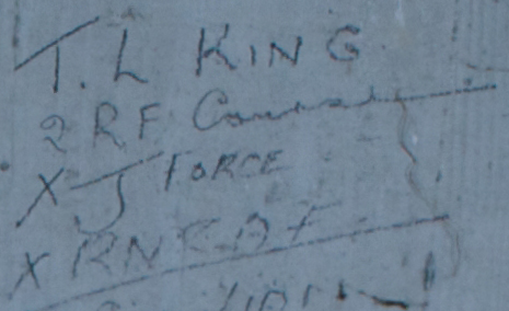 T.L. KING 2 R.F Com? J Force RNZAF