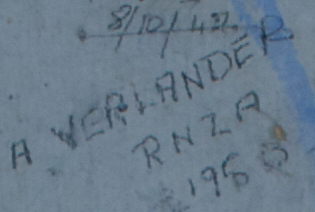 A. VERLANDER RNZA  1953