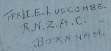 TPR I.E. LUSCOMBE R.N.Z.A.C