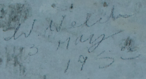W. Welch   3 May 195?