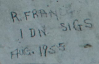 R. FRANCE 1 DIV SIGS  Aug. 1955