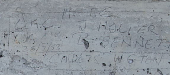 LAC B. BENNETT CADETS WGTN  27.5.53