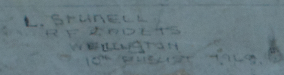 L. STUNELL R.F. CADETS  10th August 1949