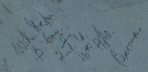 Sgt. Wil? H?t? B. Coy 16th AAO  2.1.?