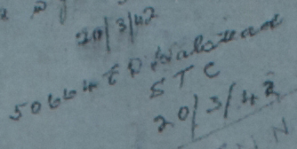 E.D. Wals?? 506647 STC  20/3/.42