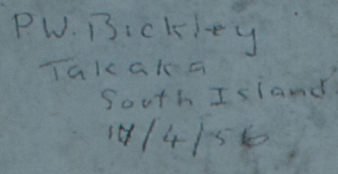 P.W. Bickley   17/4/.56
