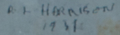 R.L. Harrison   1939?