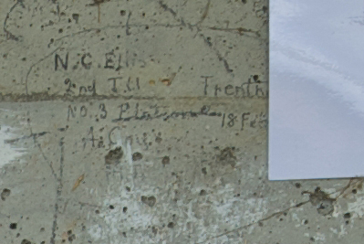 N.C. Ellis 2nd T.U no.3 Platoon, A Coy  18-Feb