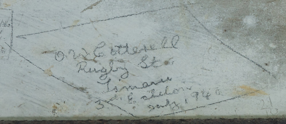 O.W. Cotterell 3rd Echelon  July .1940