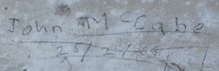 John McCabe   25/2/.69