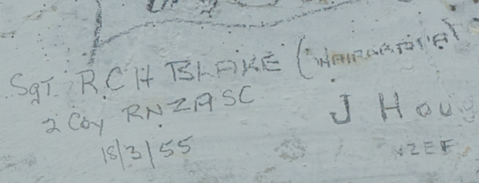 Sgt RCH BLAKE RNZASC  18/3/.55