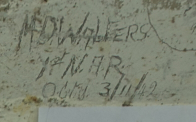 M.D WALTERS 1st NAR  Oct 3/11/42