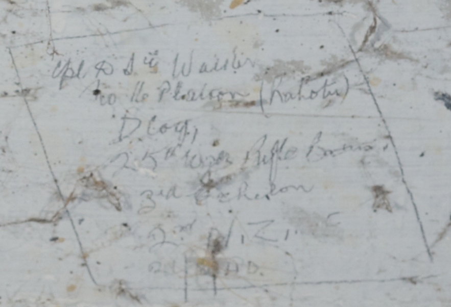 Cpl P.J Walker ?? H Platoon D Coy 25th Wgtn Rifle Btn 3rd Echelon 2nd NZEF NZEF 2?/?/40