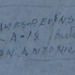 Cpl James P. Evins 1-A-18