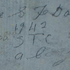 Pte SJ Davis STC a Coy  1942