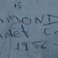 B.H. SIMMONDS Cadet Corps  1956-57