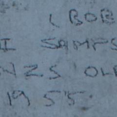 BOB SAMPSON MK II HMNZS OLPHERT  1955