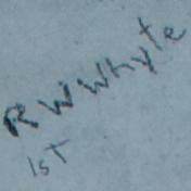 R.W. Whyte 1st