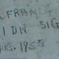 R. FRANCE 1 DIV SIGS  Aug. 1955