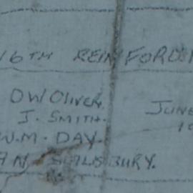 Pte W.M. DAY 16th Reinforcements  June 21st 1945