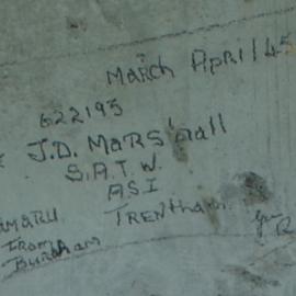 Pte J.D. MaRshall 622193 S.A.T.W A.S.I  March April 45