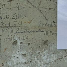 N.C. Ellis 2nd T.U no.3 Platoon, A Coy  18-Feb