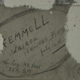 GEMMELL C Coy HB REGT 25th BTN  July 14th