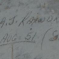 Cpl A.J.K Rayworthy SIGS  27 Aug .51