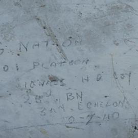 G.G. NATION No.1 PLATOON H.Q Coy 25th BN 3rd Echelon  2-7-.40